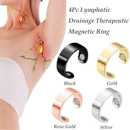 Lymphatic Drainage Therapeutic Magnetic Ring for Men and Women tmenib-kq