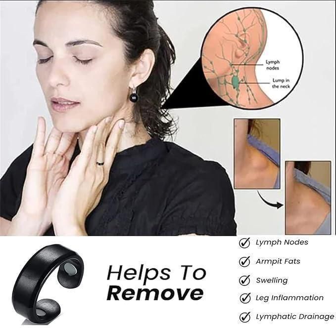 Lymphatic Drainage Therapeutic Magnetic Ring for Men and Women tmenib-kq