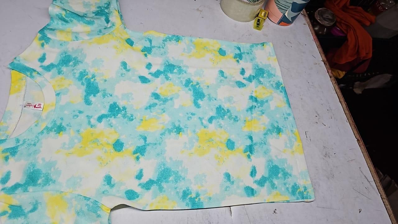 Women's Casual Tie Dye Print Night Suit tmenib-kq